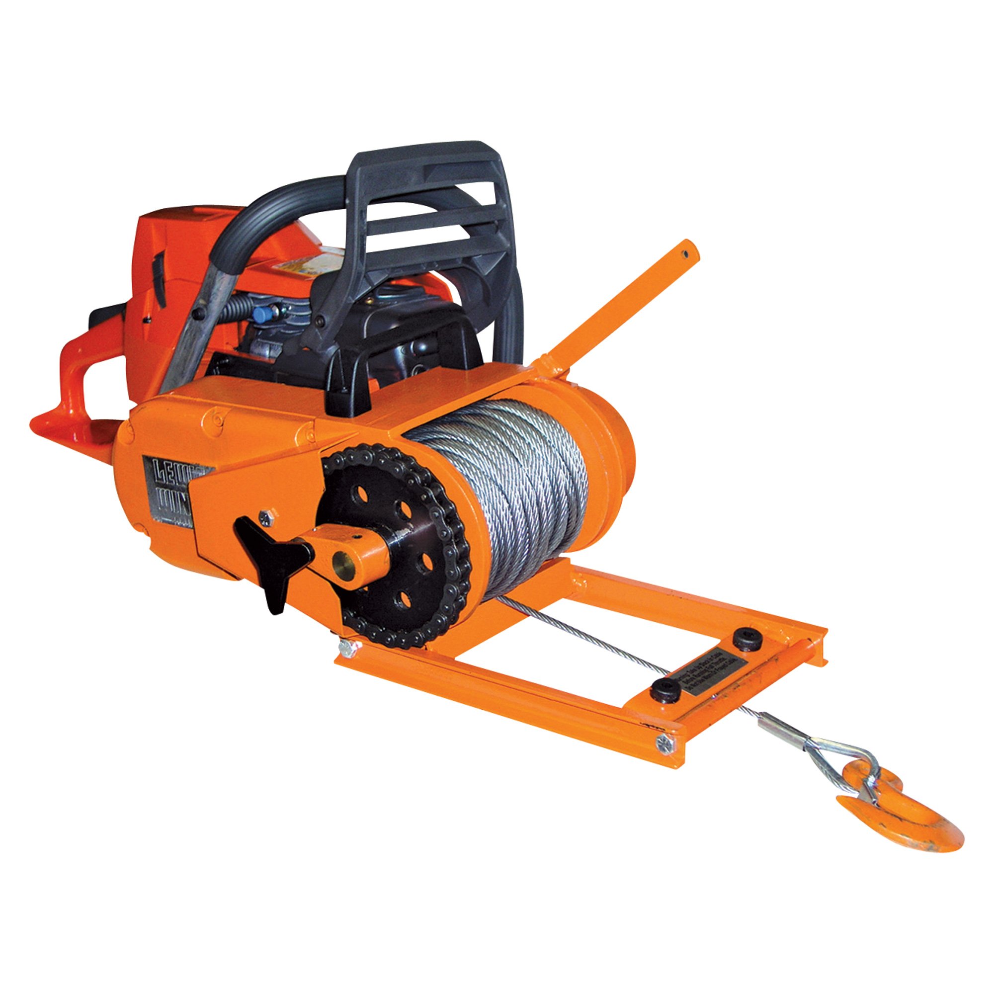 Woodland International Lewis Winch Chain Saw Attachment, Model# LW400MK2